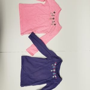 Carter longsleeve shirts with tassels